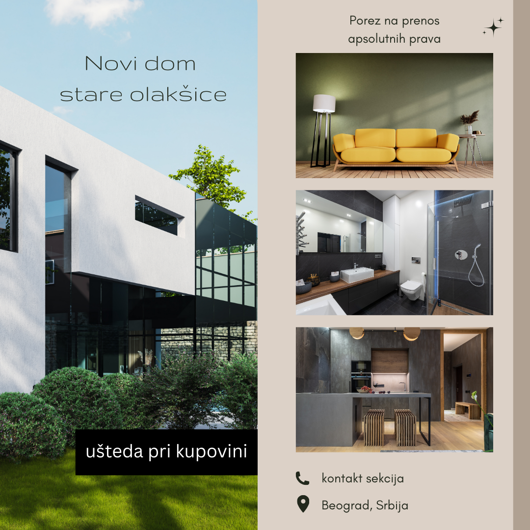 Porez na prenos apsolutnih prava kod kupovine stana za 2026.